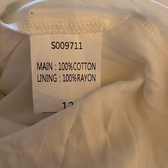 Showpo White Lace Dress- Size 8 - Picture 9 of 10